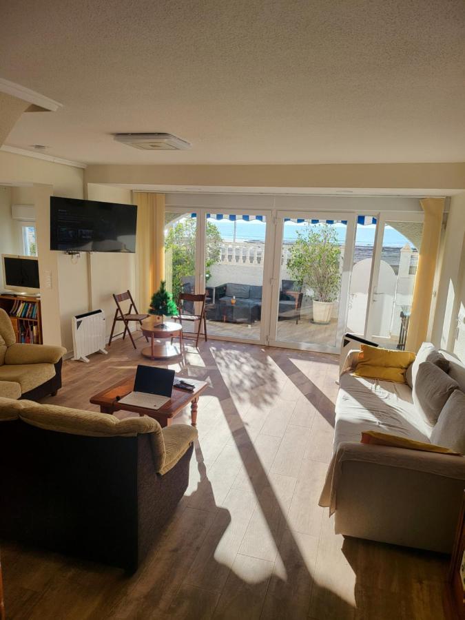 סנטה פולה Casa Primera Linea Playa Tamarit מראה חיצוני תמונה